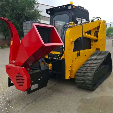 skid steer mounted chipper|skid steer wood chipper attachment.